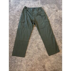 511 Tactical Pants Mens Green Cargo 36x34 Utility Outdoor Style 74273 Pockets